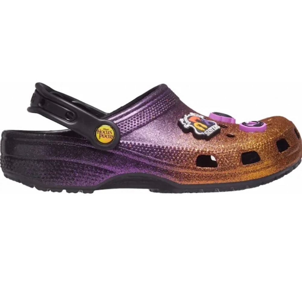 NWT Hocus Pocus Halloween Crocs Classic Mens 8 Women’s 10 Unisex - Picture 3 of 3